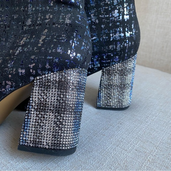 Betsy Johnson Kassie Rhinestone Booties - Picture 7 of 12
